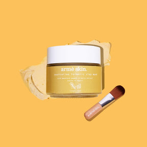 australian turmeric clay mask + applicator brush